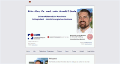 Desktop Screenshot of drsuda.com